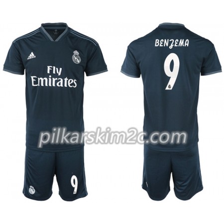 Koszulka Real Madryt BENZEMA 9 Dziecięca Precz 2018-2019 - Koszulki Piłkarskie